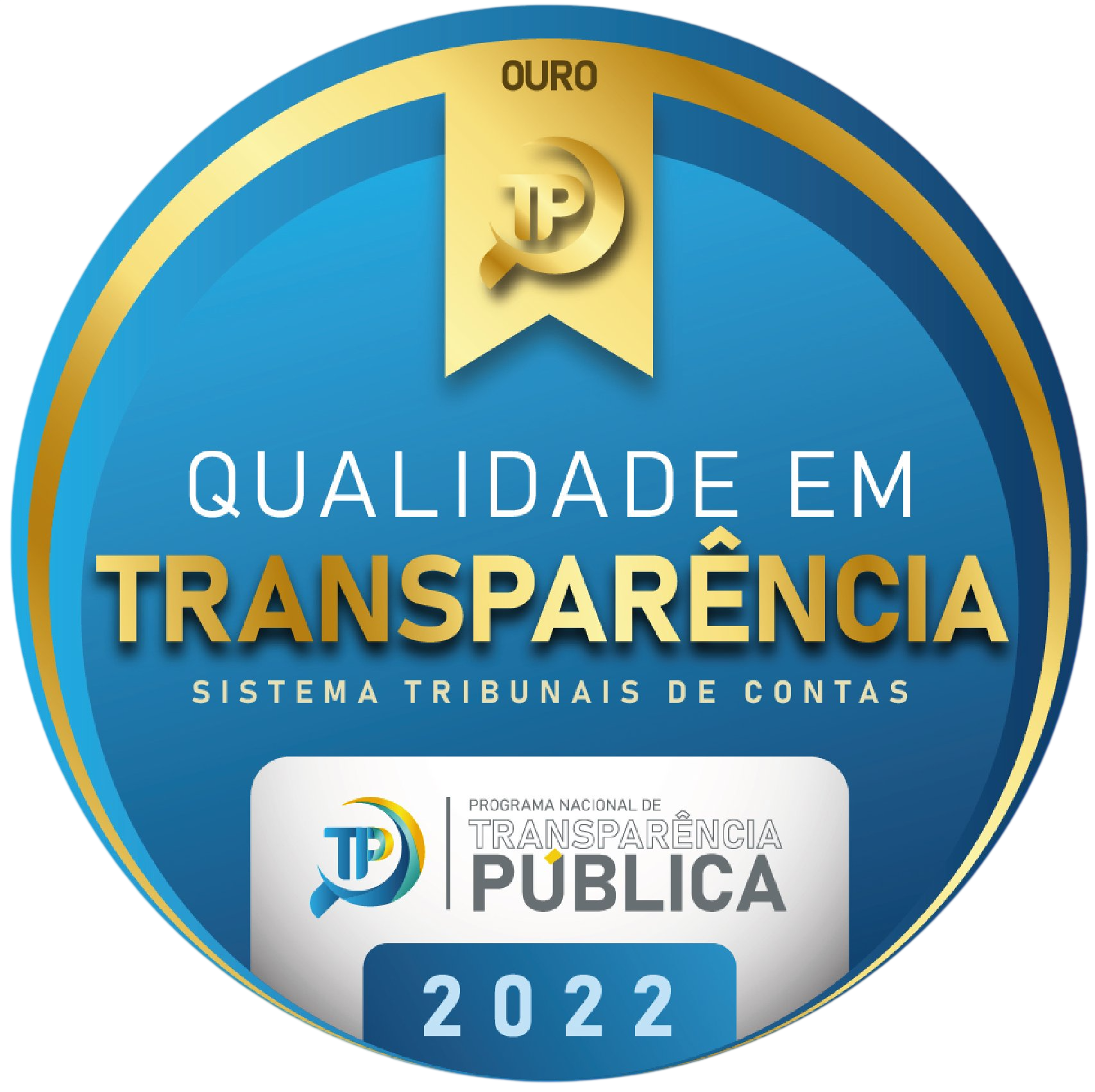 Selo Qualidade Ouro em Transparência 2022