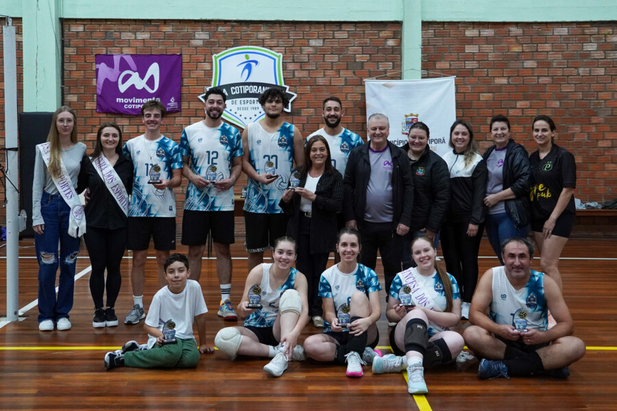 Campeonato de Vôlei Misto movimenta Cotiporã ao longo de todo o domingo