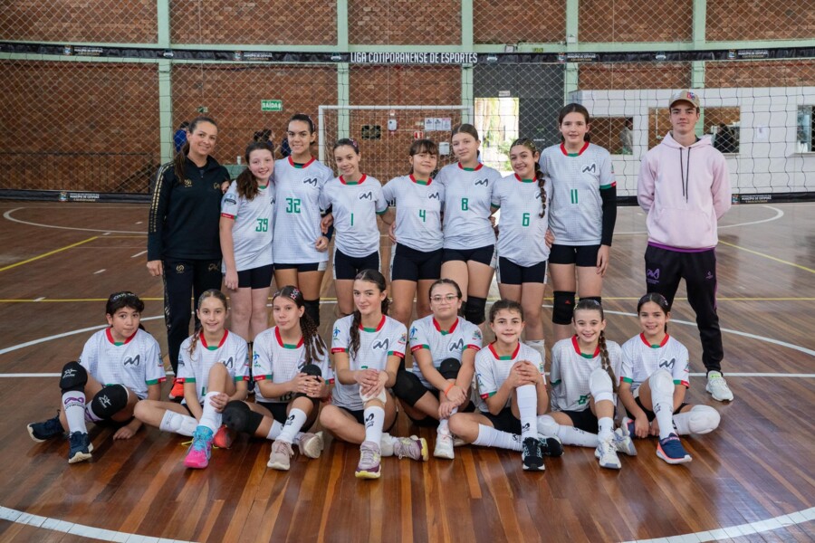Movimenta Cotiporã conquista título do Torneio Regional de Vôlei Mirim Feminino