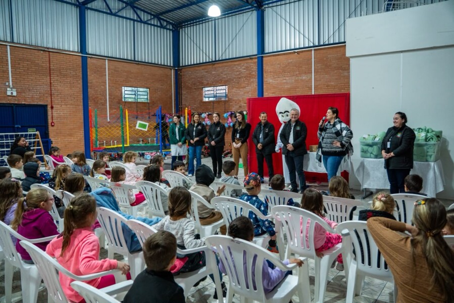 Saúde e Educação unem esforços para incentivar a vacinação infantil em Cotiporã